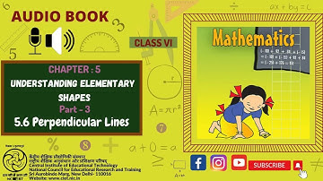 Chapter 5-Understanding Elementary Shapes : Part-3 : 5.6 Perpendicular Lines