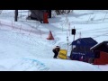 Cristina albert in orcieres france 2012  adaptive snowboard championship