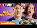 🔴 LIVE: April Fools' Day Marathon! 😂 | Nickelodeon Stars' Funniest Pranks!