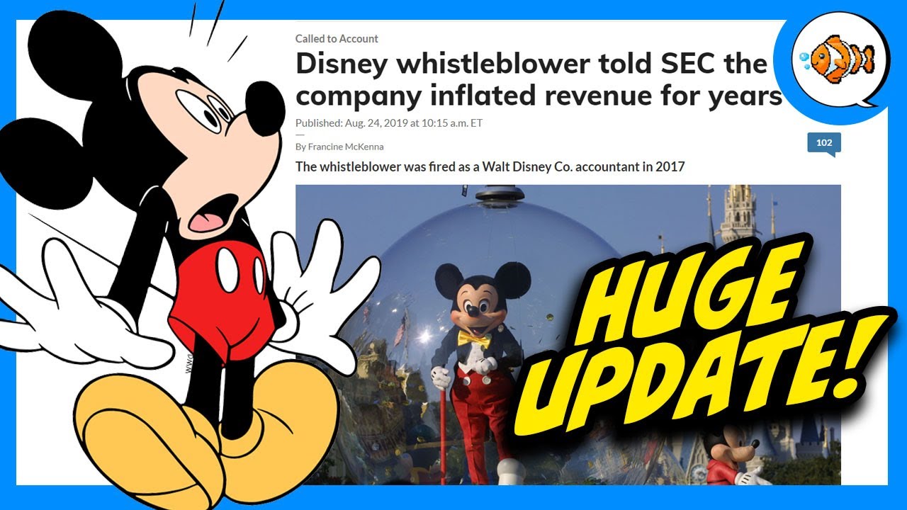Disney SEC Whistleblower: HUGE Update!