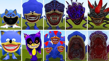 EVOLUTION OF ALL NEW SONIC VS CATNAP SMILING CRITTERS POPPY PLAYTIME CHAPTER 3 In Garry