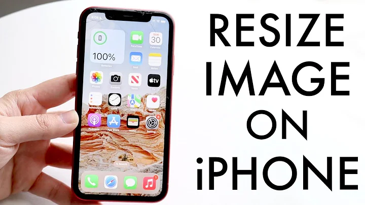 How To Resize Image On iPhone! - DayDayNews