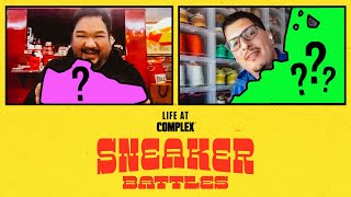 DJBigBoyCheng vs Jimboslice In An Epic SneakerBattle | #LIFEATCOMPLEX