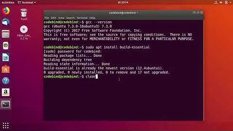 #youtube| How to Compile and Run C program Using GCC on Ubuntu 18.04 LTS (Linux)