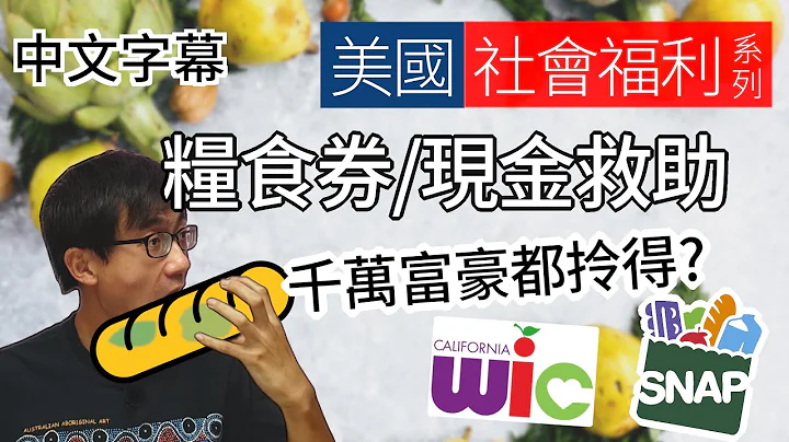 美國糧食券 救助金【社會福利制度 第4集】CalFresh/EBT (SNAP) + CalWORKs (TANF) 廣東話 | 中字 - 天天要聞