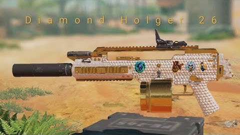 I unlocked Diamond Camo in Holger 26 by ACCIDENT! - Call Of Duty Mobile Garena