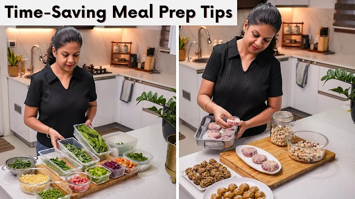 Time Saving Meal Prep Tips for a Hassle Free Cooking | My Weekend Meal Prep Routine thumbnail