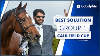 Best Solution wins the G1 Caulfield Cup for Team Godolphin!