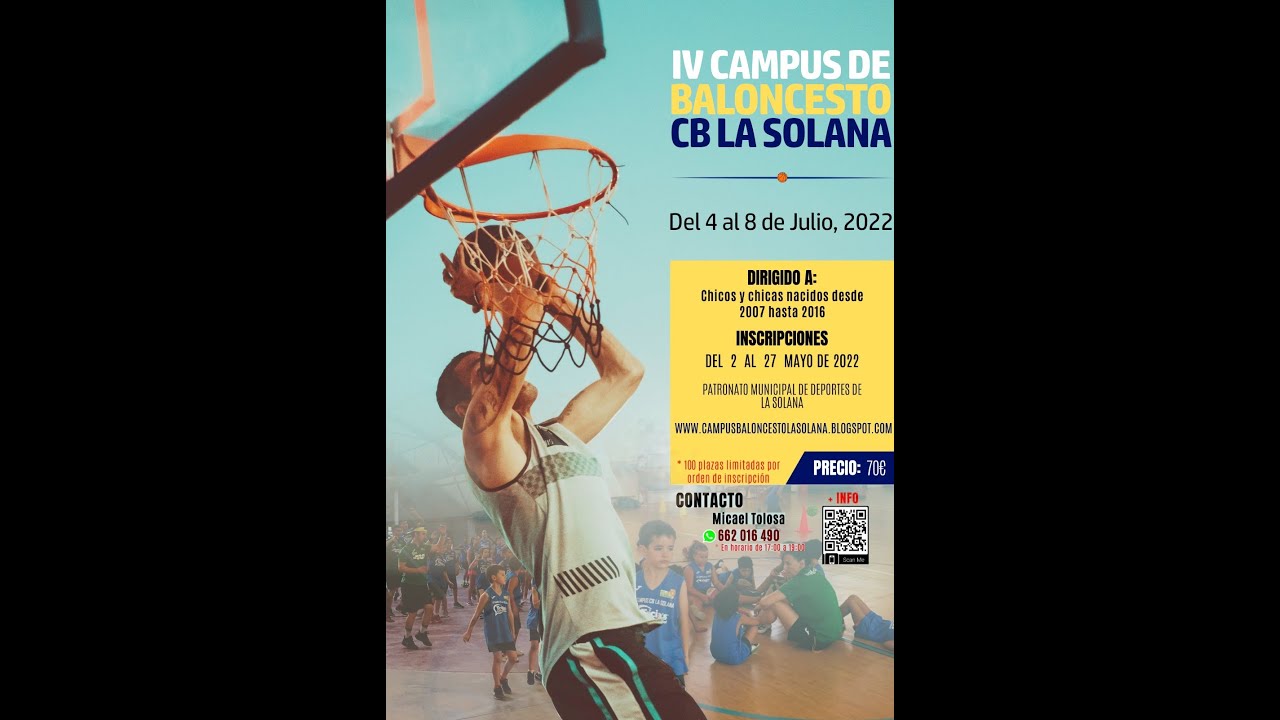 Campus de Baloncesto CB La Solana