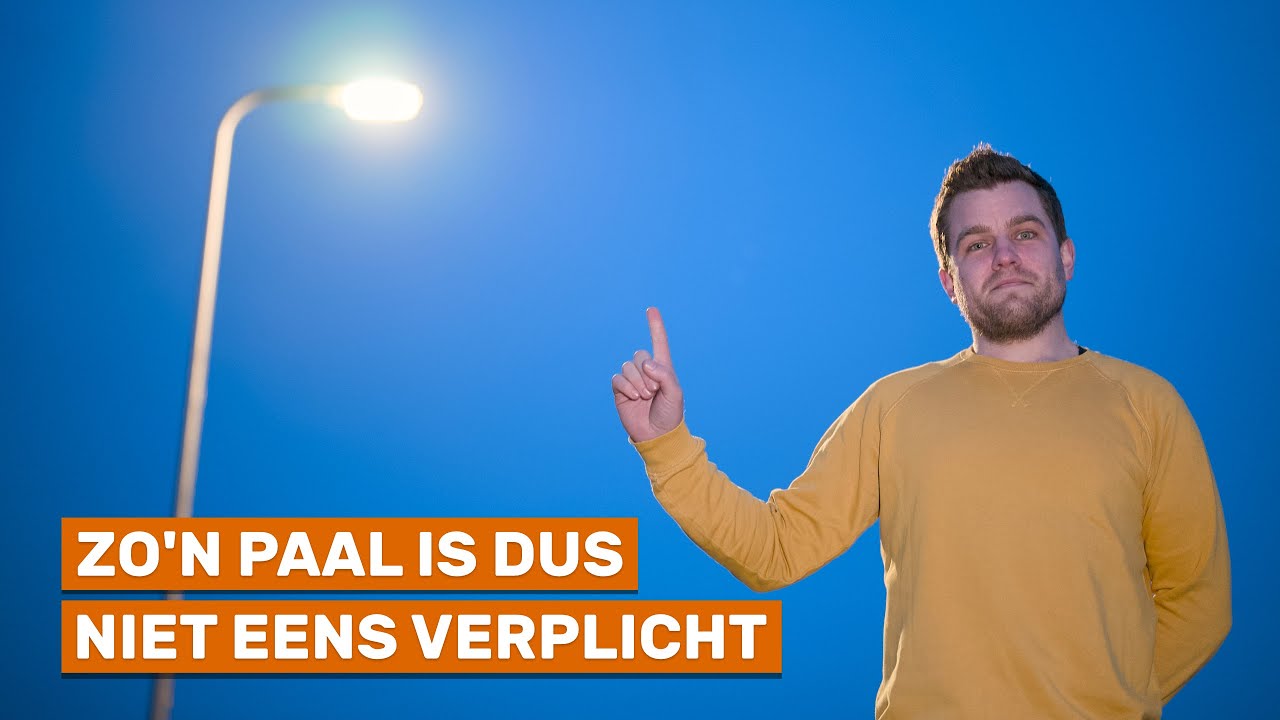 Hoe werkt een lantaarnpaal eigenlijk?