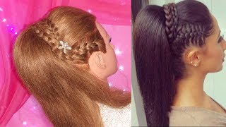 RECOGIDO ALTO ELEGANTE CON TRENZAS PARA NOVIA , QUINCEAÑERA, GRADUACION ,  FIESTA - YouTube