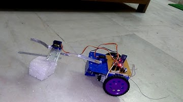 Arduino Project- Smartphone controlled Crane using Arduino || Bluetooth controlled robot