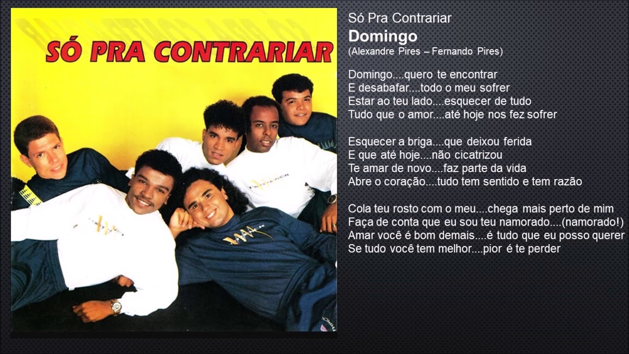 Só Pra Contrariar - Domingo (1993) 
