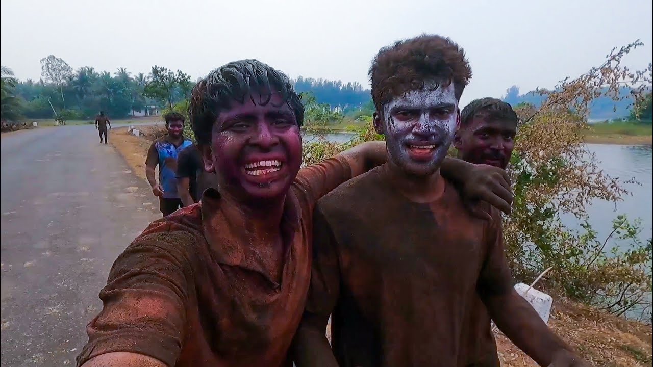 रंगपंचमीच्या दिवशी कोकणातील पोरांनी केली फूल 2 धमाल | 😍 सिद्धु लपला सासुरवाडीला 😂 #konkan