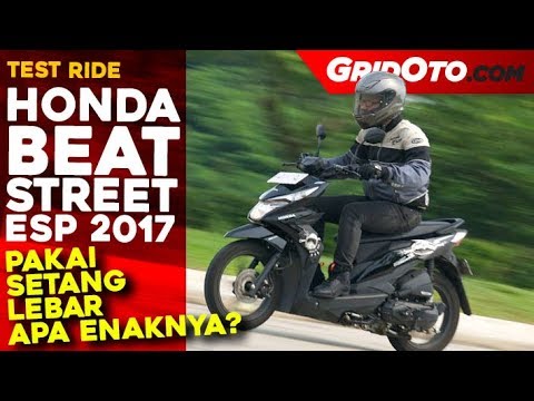 Honda Beat Street Esp 2017 Test Ride Review Gridoto Youtube