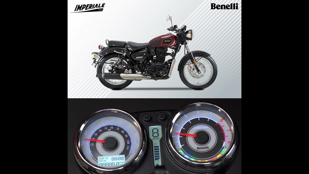 Imperiale 400 | Analogue Speedometer and A Digital Odometer | Retroclassic | Benelli India