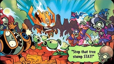 Plants vs zombies Heroes / Zombie Missions / Hot Lava Deadlock / Level 52