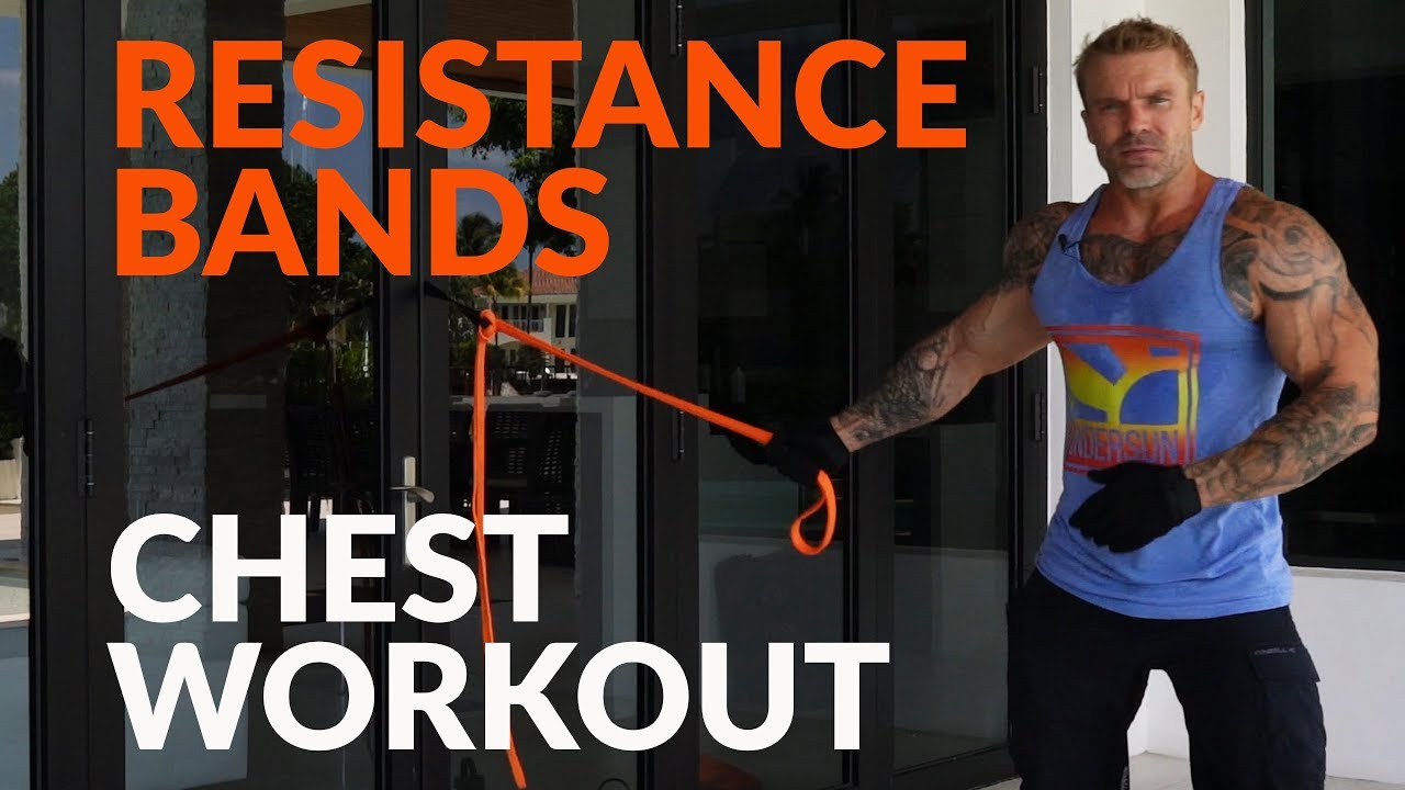 4 Moves To Build A Massive Chest Using Resistance Bands