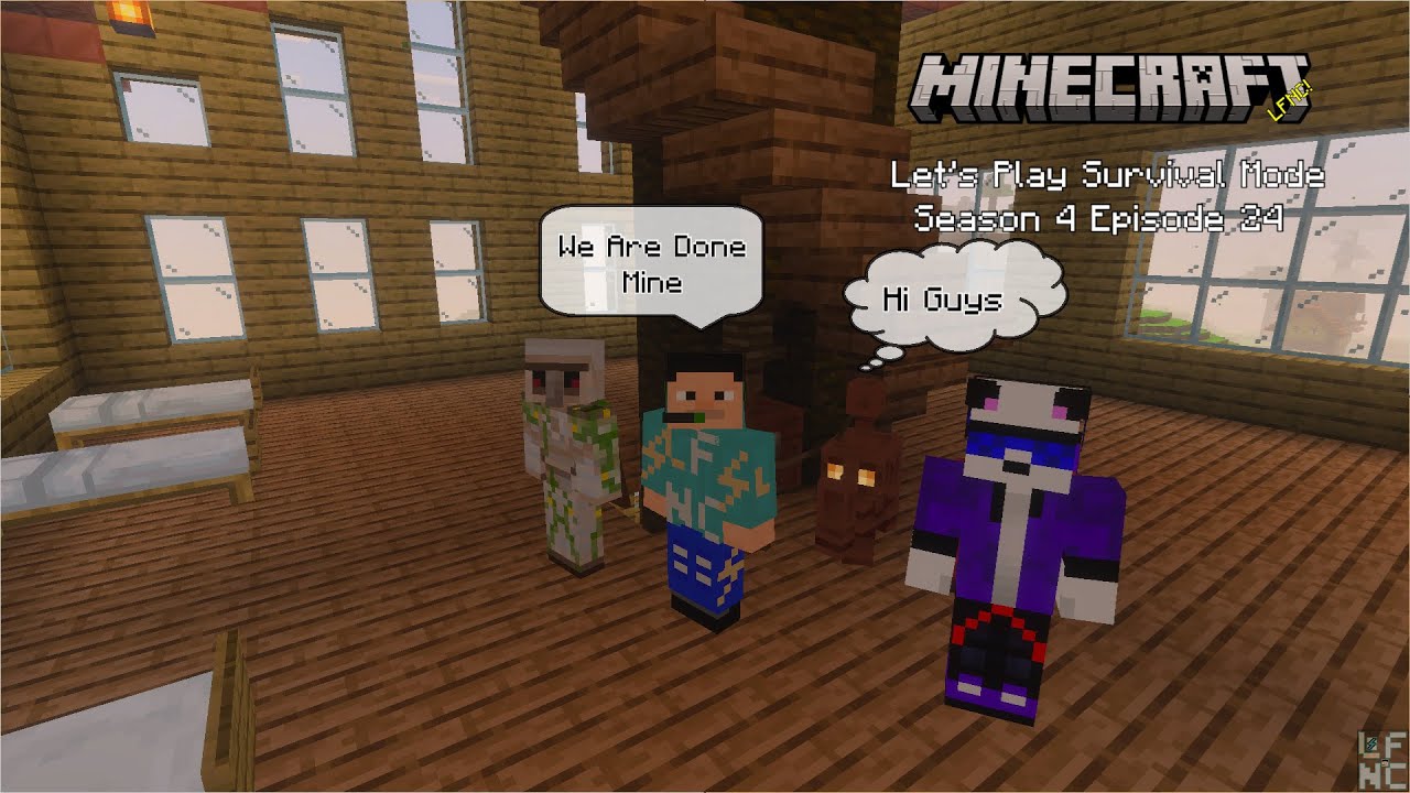 Minecraft Let's Play Survival Mode Season 4 Episode 24 - YouTube