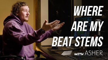 HOW TO MIX A 2 TRACK BEAT | with ASHER