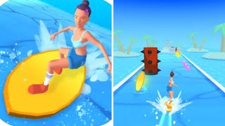New Release - Hyper - Hybrid Casual - Surfing Race 3D 🛹🛹🛹 - Gameplay Walkthrough (iOS & Android) screenshot 3