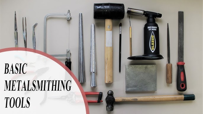 Learn silversmithing: BASIC TOOLS. Supplies to get started. Silversmithing  for beginners. 