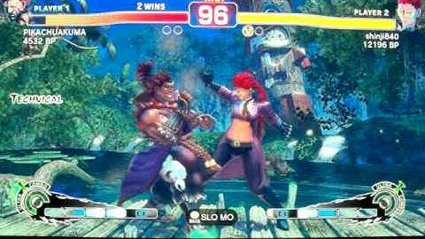 SSFIV ENDLESS BATTLE MATCH JR RODRIGUEZ ( AKUMA ) VS shinji840 ( C.VIPER ) ON XBOX 360 GAME 11