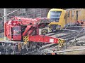 Zug-Crash Wolfsburg Fallersleben Heute 01.04.2021 2 Bahnkräne kommen angerollt
