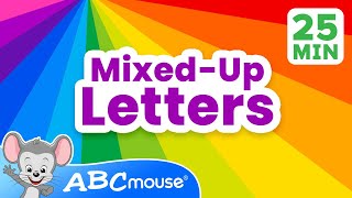 Mega Alphabet Song Compilation for TV! 🎶 25 MINUTE Mixed-Up Letters by ABCmouse
