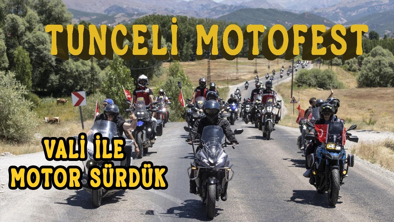 EFSANE TUNCELİ MOTOFESTE GİDİYORUZ - 1300 Motorcuyla Munzura Yolculuk- Tracer 9 Uzun Yol