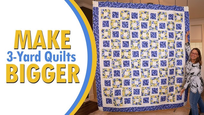 Become the Ultimate Stash Buster! NEW 3-Yard Quilt Book 