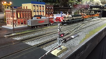 MTH DCS O Scale Train Layout Update (Winter 2016)
