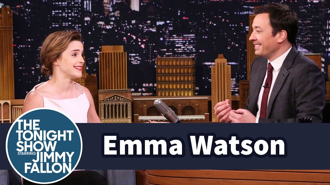 Emma Watson once mistook Jimmy Fallon for Jimmy Kimmel