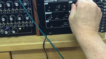 Doepfer Dark Time & MOOG WERKSTATT 01