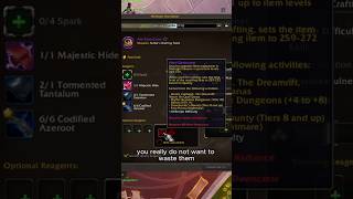 Do Not Craft With Hero Crests