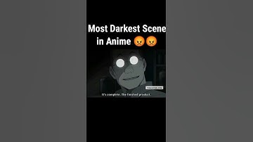 Most Darkest scene in Anime 😡😡 | #shorts #shortsfeed