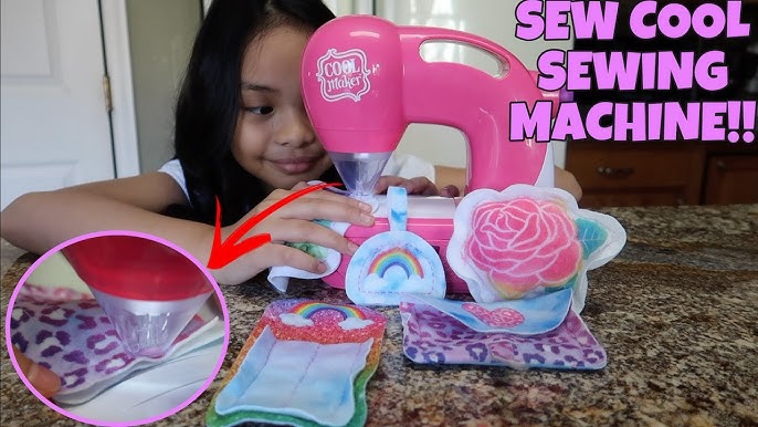 Cool Maker, Sew Cool Sewing Machine with 5 Trendy Projects and