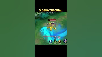 X BORG TUTORIAL 😱 #mlbb #milglobal #mlbbindonesia #viralshorts #shorts