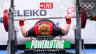 LIVE Powerlifting World Classic Open Championships | Men's 74kg Group B