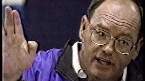 1991 New York Giants coach Ray Handley is angry le...