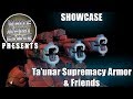 Taunar supremacy armor  friends yvahra  drones and ethereal  showcase