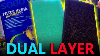 1 Bulan Bebas Dibersihkan: Review Filter Mekanik Dual Layer SOBO, AMARA, RECENT Ikan Hias Mas Koki