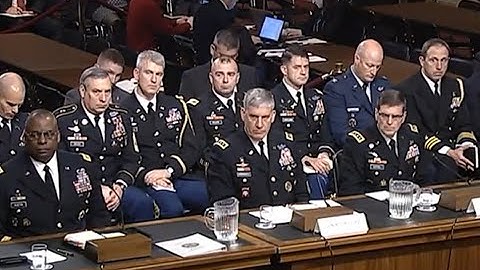 Socom, Centcom and Africom Commanders Testify (1/2) 03.08.2016