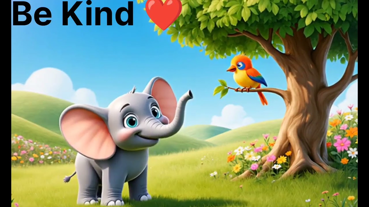 Good Kids Always Help 🐘❤️