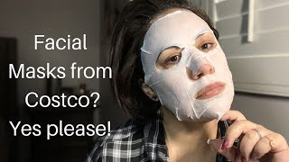 LAPCOS Facial Sheet Masks at Costco! A busy moms dream...