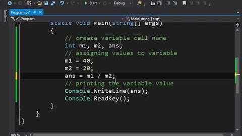 C# Console application Division
