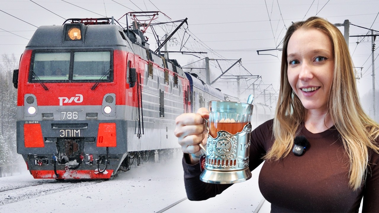 Reise mit dem Billigsten Zug durch Russland (Roomtour & Restaurant)