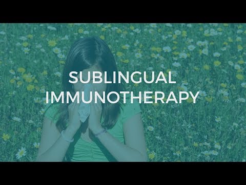 Video: Oral Och Sublingual Immunterapi För Matallergi