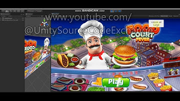 Food Cooking Game: Food Court Fever Hamburger 3 - Unity Source Code for Sale
