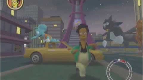 The Simpsons Hit & Run - Apu Gameplay - 2003